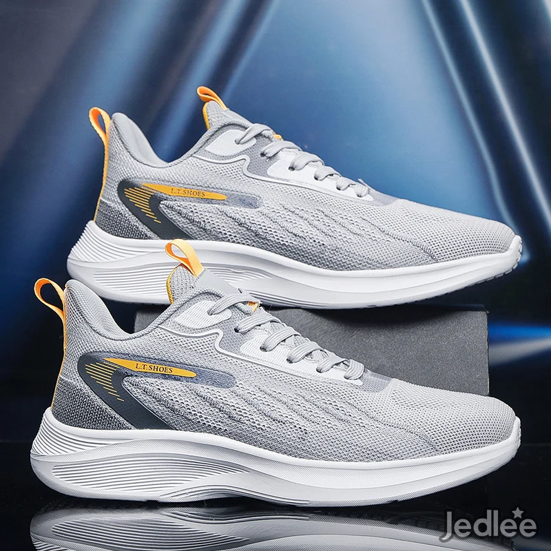 Breathable Comfort Trainers for Men - All-Day Support