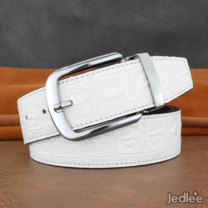 Luxury Designer Pin Buckle Belts for Men - High-Quality Genuine Leather