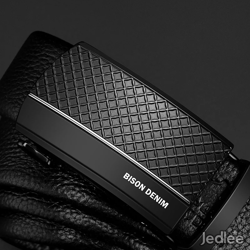 High-Quality Genuine Leather Belt for Men with Automatic locking Buckles