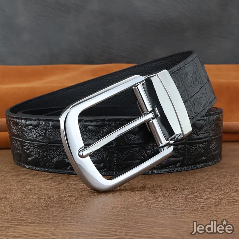 Luxury Designer Pin Buckle Belts for Men - High-Quality Genuine Leather