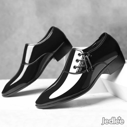 Elegant Black Monks for Men - Stylish Lace-Up Monks
