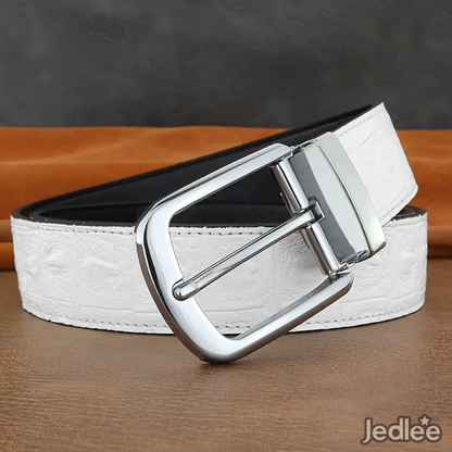Luxury Designer Pin Buckle Belts for Men - High-Quality Genuine Leather