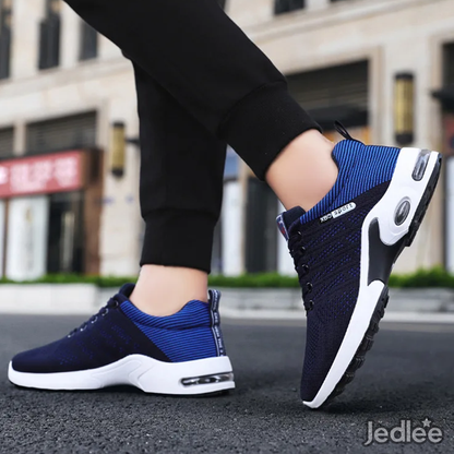 Professional Men's Lightweight Running Shoes - Designer Mesh Sneakers