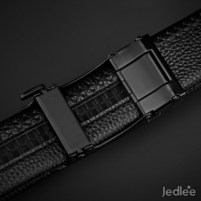 High-Quality Genuine Leather Belt for Men with Automatic locking Buckles