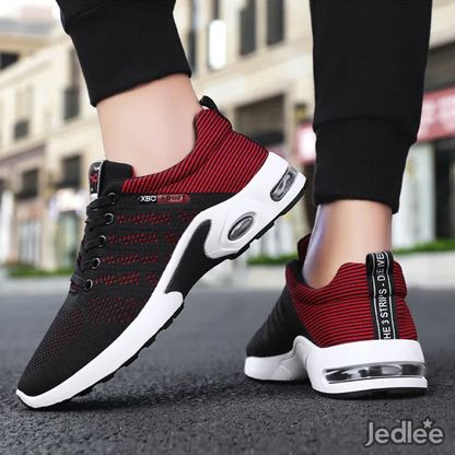 Professional Men's Lightweight Running Shoes - Designer Mesh Sneakers