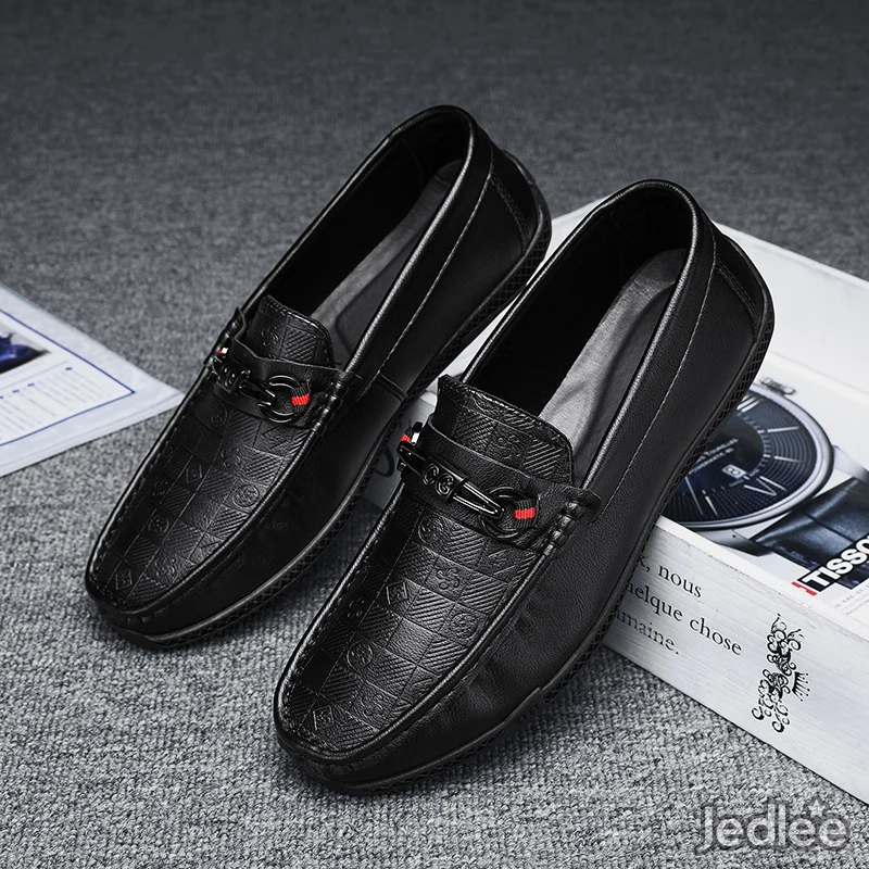 Italian Leather Bit Loafers for Men: Effortless Elegance