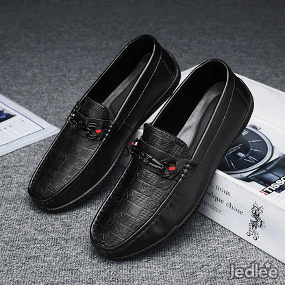 Italian Leather Bit Loafers for Men: Effortless Elegance