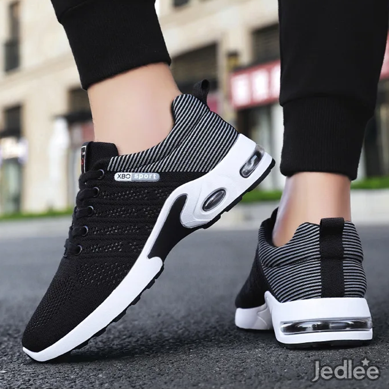 Professional Men's Lightweight Running Shoes - Designer Mesh Sneakers