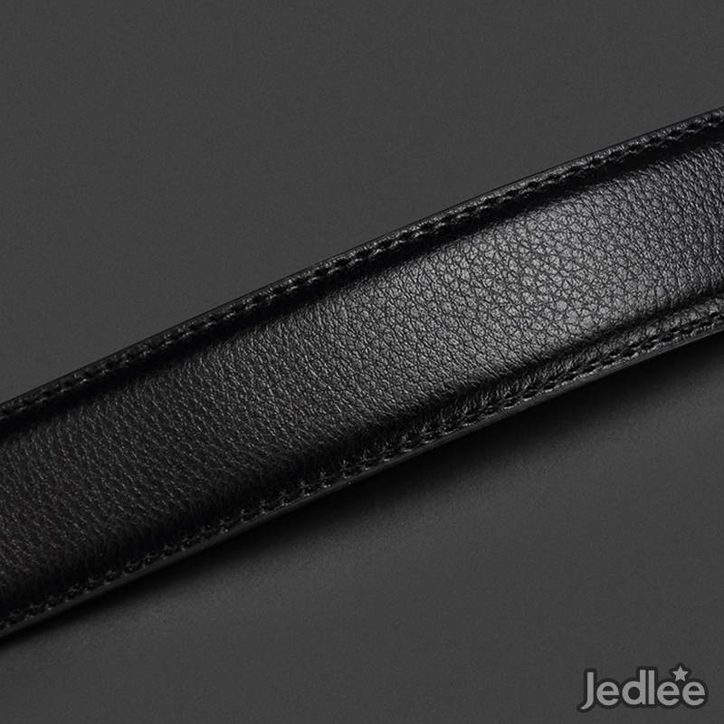 High-Quality Genuine Leather Belt for Men with Automatic locking Buckles