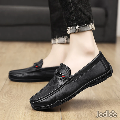 Italian Leather Bit Loafers for Men: Effortless Elegance