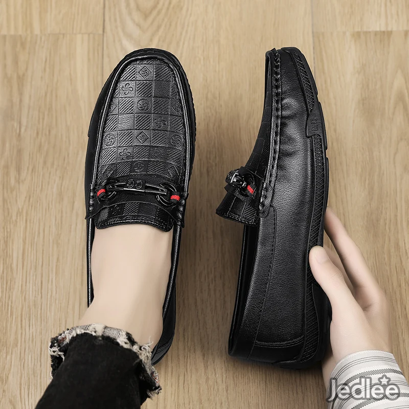 Italian Leather Bit Loafers for Men: Effortless Elegance